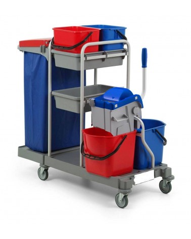 Skapnet Chariot ARIANE 225 avec presse Boost Chariot de ménage de m...