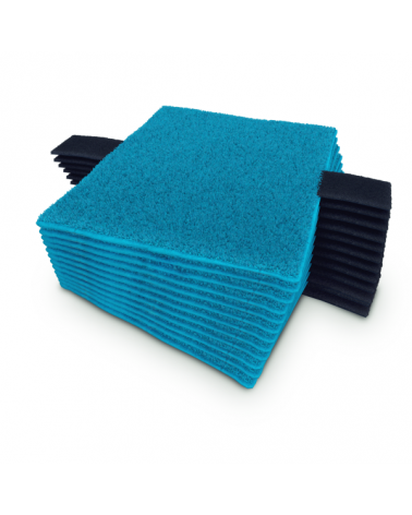Skapnet 12x Microfiber Pad 12 Pads microfibre pour le nettoyage des...