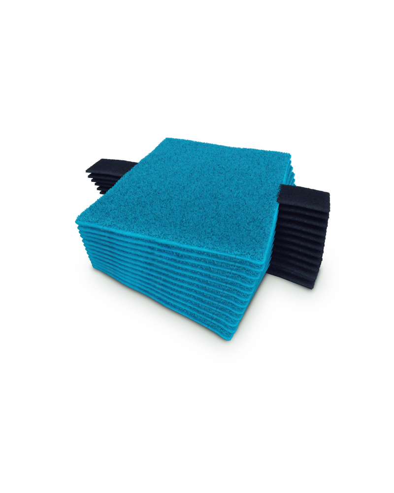Skapnet 12x Microfiber Pad 12 Pads microfibre pour le nettoyage des...