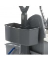 Skapnet Chariot ONEFRED 2x15L avec presse a machoires Le chariot de...