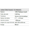 Skapnet Distributeur Papier Hygiénique 110 mm. avec contrôle de dis...