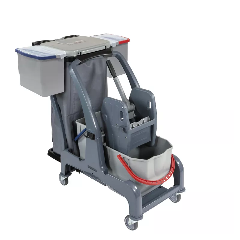 Skapnet copy of Seau sur roulettes CombiX CombiXSeau rouge + bleu 2...