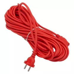 Skapnet copy of cordon d'alimentation, 15 m, noir, enfichable cordo...