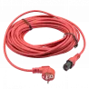 Skapnet copy of cordon d'alimentation, 15 m, rouge, enfichable cord...