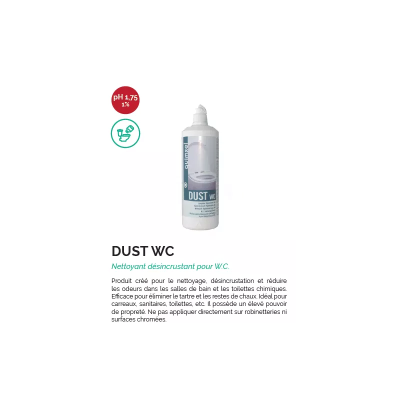Skapnet DUST WC 01 lts.12 uds. (P) DUST WC 01 ltsNettoyant Hygiènis...
