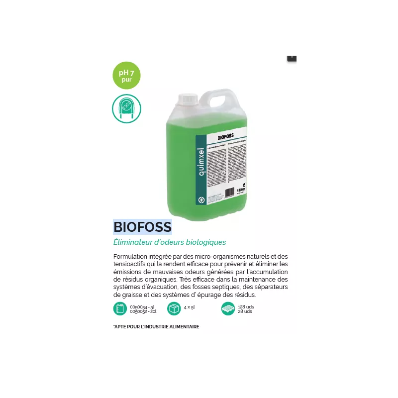 Skapnet BIOFOSS 05 LTS. (P) BIOFOSS 05 LTS. Éliminateur d´Odeurs Bi... Skapnet BIOFOSS 05 LTS. (P) BIOFOSS 05 LTS. Éliminateur d´Odeurs Bi...