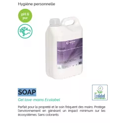 Skapnet SOAP 05 LTS savons mains SOAP 05 LTS Gel lave-mains Ecolabel