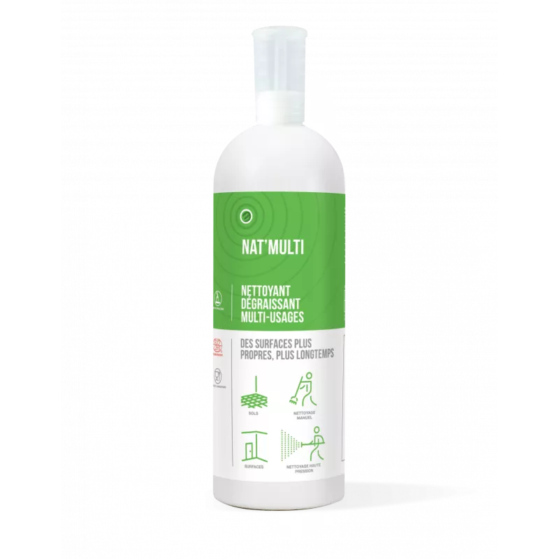Skapnet NAT'MULTI HTS BIO 1 litre NETTOYANT DÉGRAISSANT MULTI-USAGE...