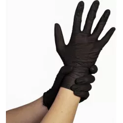 Skapnet Gant Nitrile Non Poudre Noir XLarge Gant Nitrile Non Poudre...