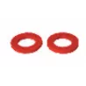 Skapnet Pads abrasif rouges pour LW44 Flexy Hybrid Pads abrasif rou...