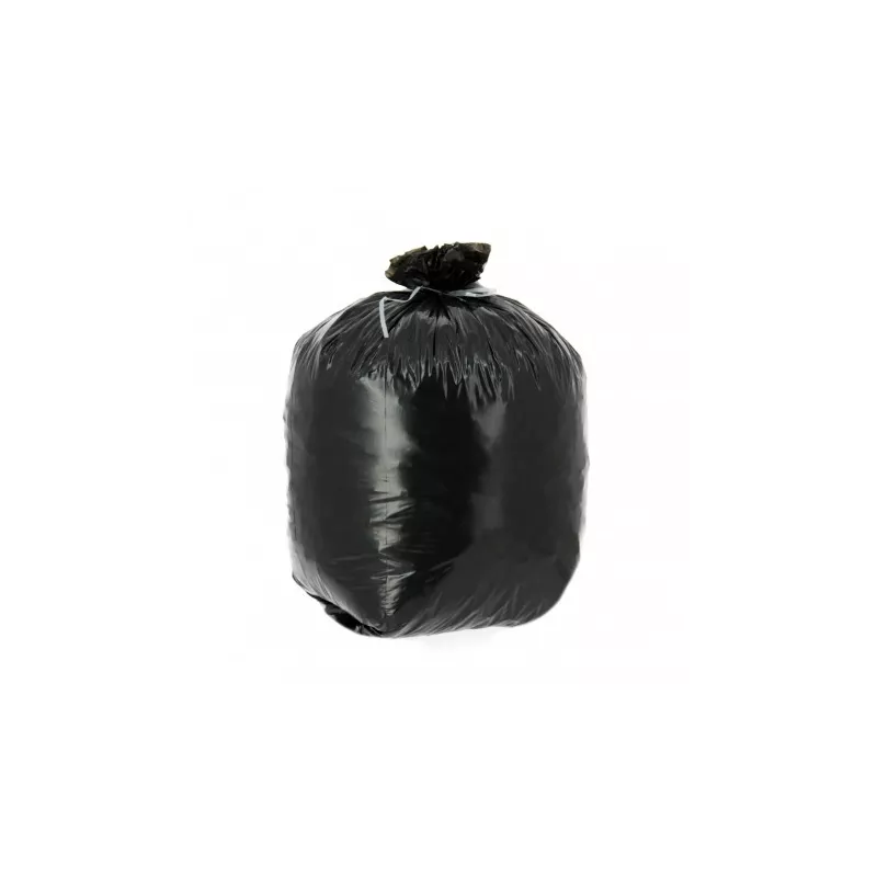 Sacs poubelle 100L noir BD 55µ Carton de 200 Sacs