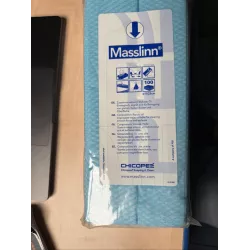 Skapnet Gaz à usage unique Chicopee Masslinn 61x25 bleu paquet de 1...
