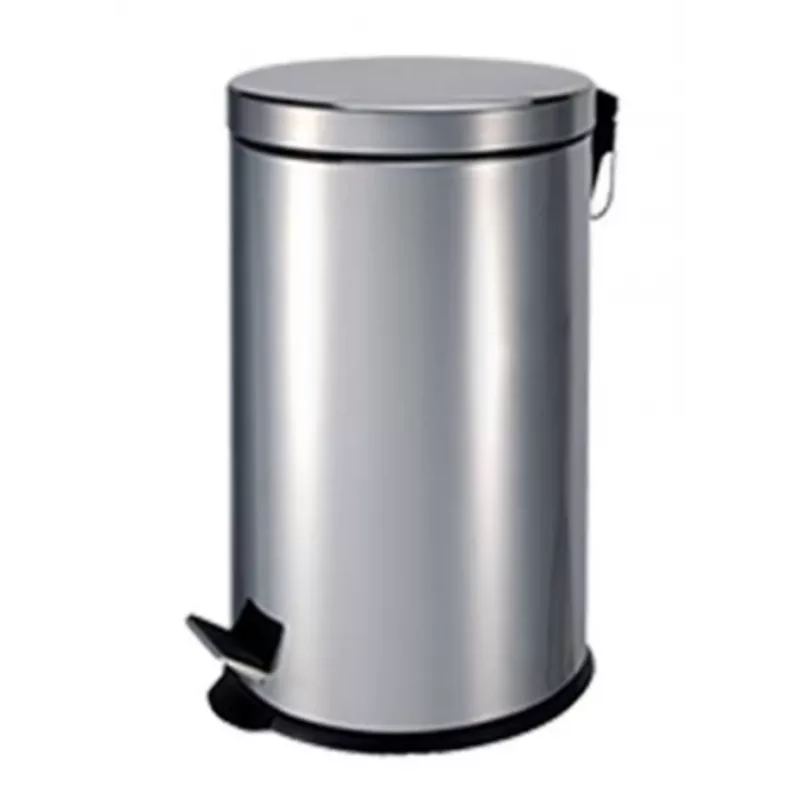 Skapnet Poubelle à pédale acier inox 304 brossé 3L.