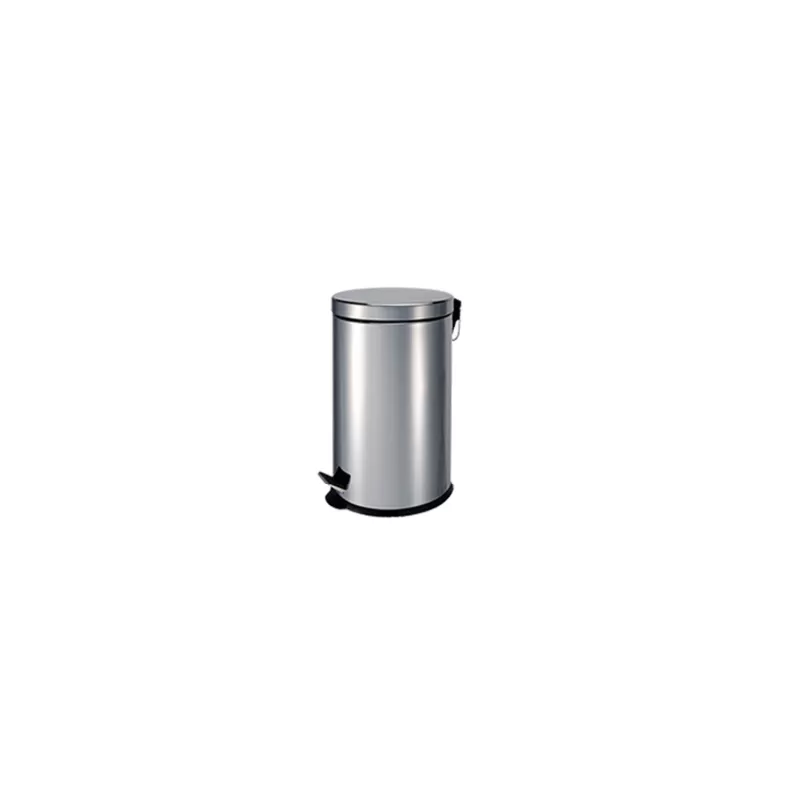 Skapnet Poubelle à pédale acier inox 304 brossé 5L.