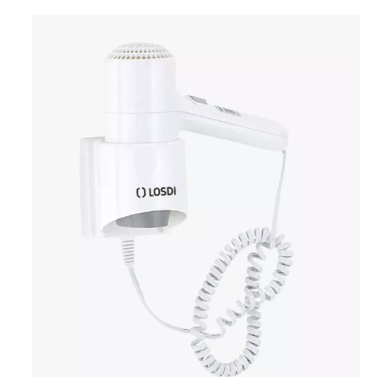 Skapnet Hair dryer with holster 2 speed White 1.200 W