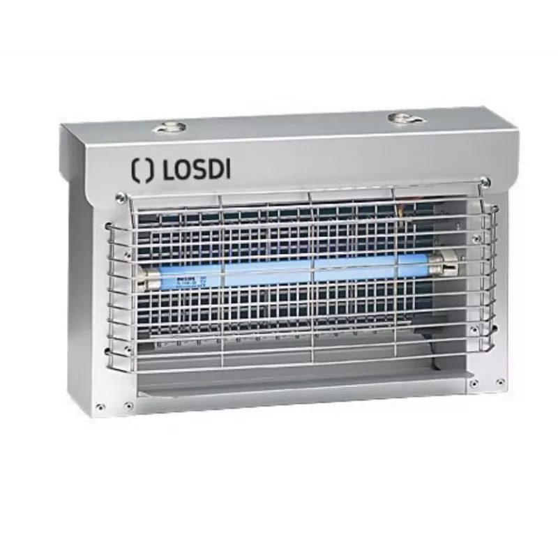 Skapnet Appareil tue insectes électronique 1X11W acier inox insecmatic
