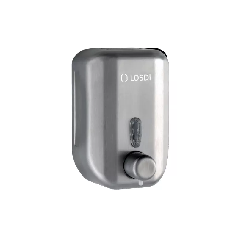 Skapnet Distributeur de savon liquide en acier inox brossé 700ml
