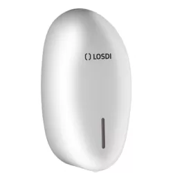Skapnet Distributeur optique pour savon liquide vrac ABS Blanc Eleg...
