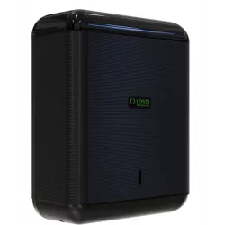 Skapnet Distributeur essuie-mains 100% plastique recyclé noir Ecolu...