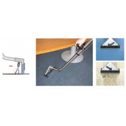Skapnet Accessoire pour sols et textiles avec bouche en aluminium p...