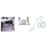 Skapnet Brosseur avec brosse tournante pour nettoyage des sols et t...