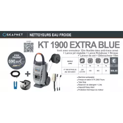 Skapnet Nettoyeur Haute pression KT1900 EXTRA BLUE complet Nettoyeu...