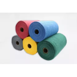 Skapnet Bobine d’essuyage 75 x Microfibre Vert prédécoupées Tricot ...