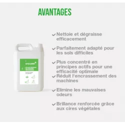 Skapnet Autocleanway plus 5 litre nettoyant sols pour autolaveuse N...