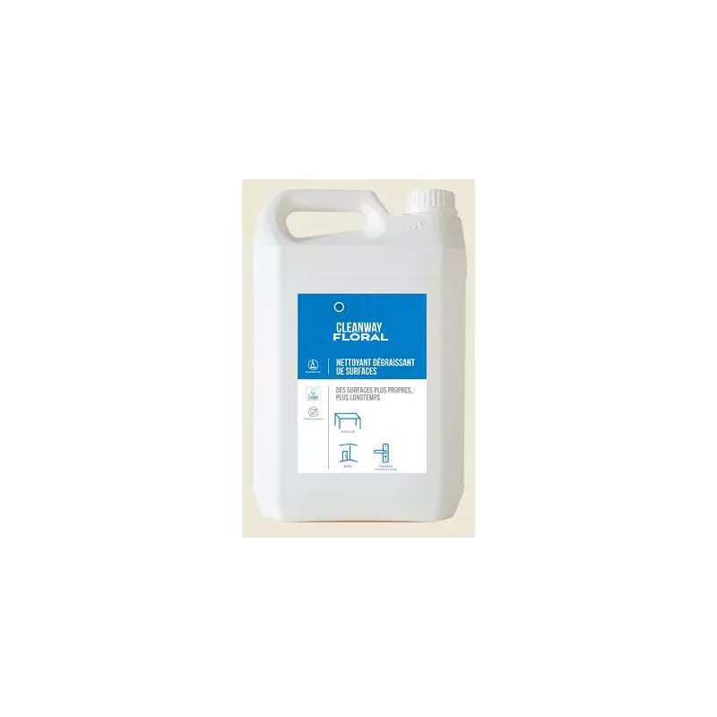 Skapnet CLEANWAY FLORAL 4x5 L CLEANWAY est un nettoyant dégraissant...