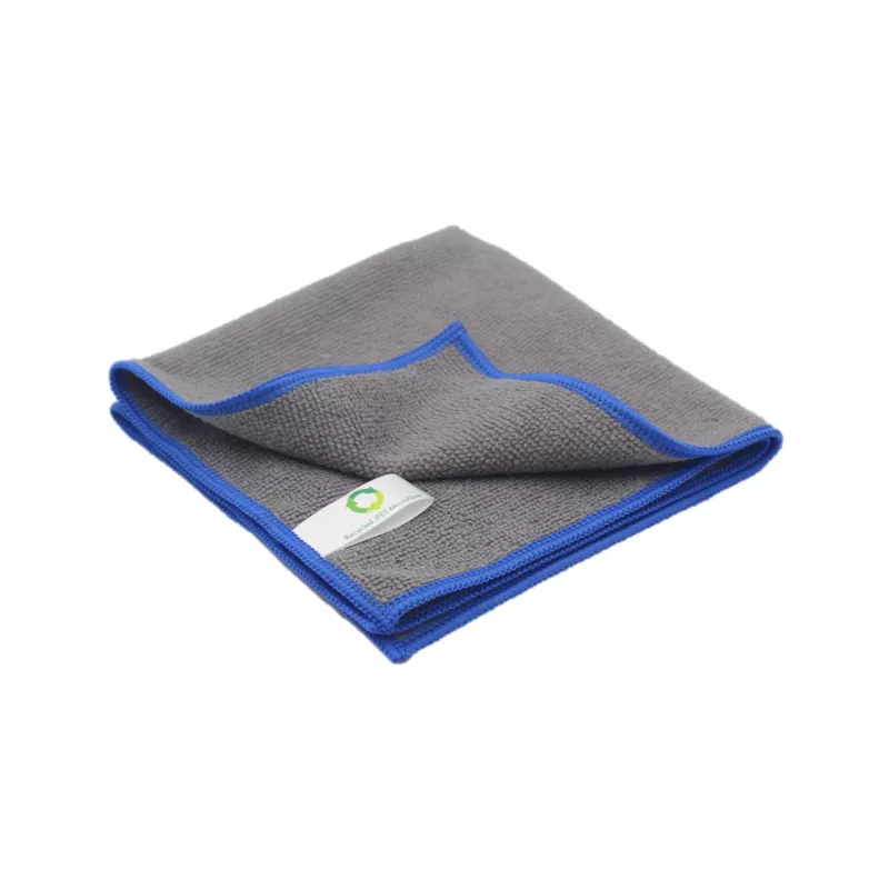 Skapnet Microfibre bouclette Anthracite bleu 100% recyclé, paquet de 5