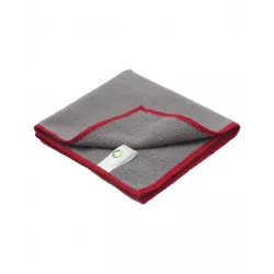 Skapnet Microfibre bouclette Anthracite rouge 100% recyclé, paquet ...