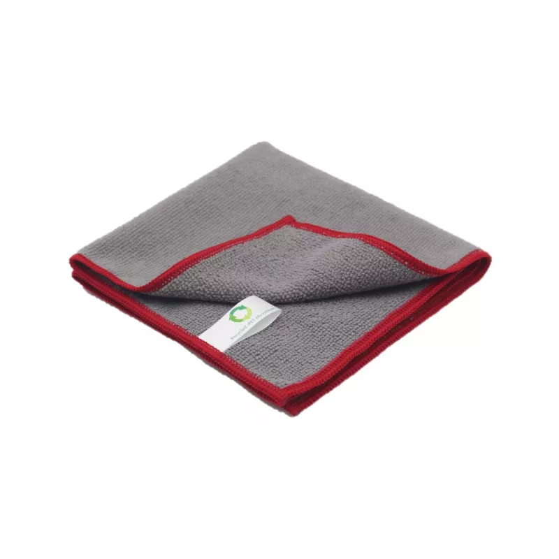 Skapnet Microfibre bouclette Anthracite rouge 100% recyclé, paquet ...