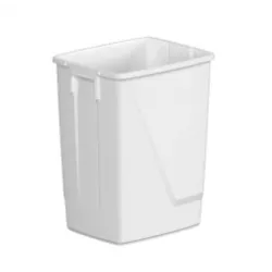 Skapnet Poubelle Atlax Flip sans couvercle blanche