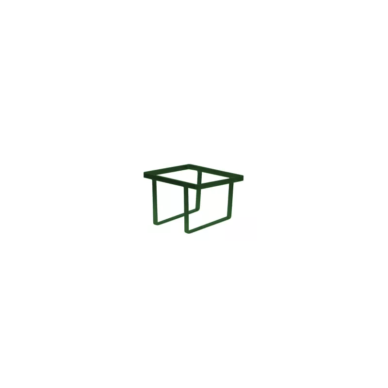 Skapnet Support epoxi vert pour poubelle 25 Lt Support en époxy ver...