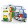 POUBELLE PICK-UP 45L + COUVERCLE VERT