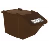POUBELLE PICK-UP 45L + COUVERCLE MARRON