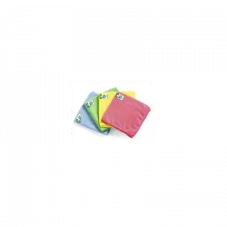 LAVETTE MULTI-T ANTIBAC 40X40 JAUNE PQT 5