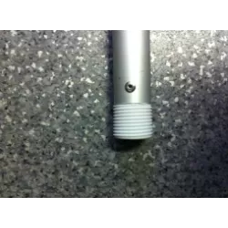 Manche aluminium type alimentaire