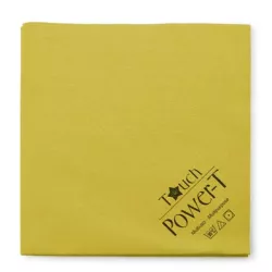 Lavette POWER-T 40x40cm JAUNE – paquet de 5