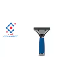 Poignée en acier inoxydable pour raclette Gloss-W Superior bleue