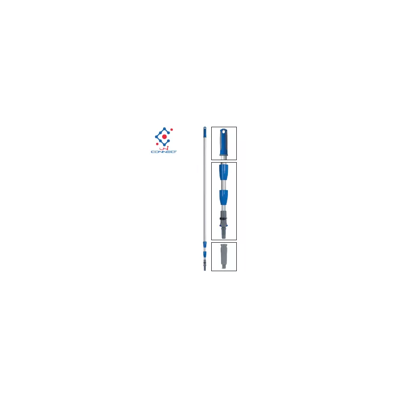 Perche téléscopique en aluminium Spectra-W Pro 3 pièces 450cm