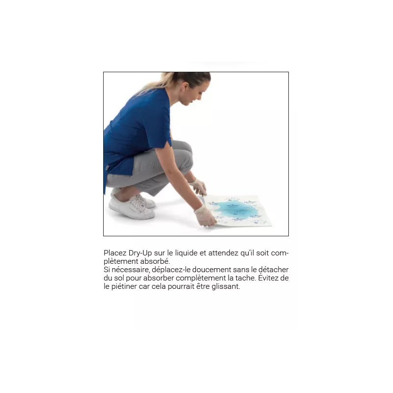 Carré d’absorption usage unique