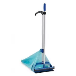 KIT BAGGY Ensemble pelle avec réglette en caoutchouc, poignée rabattable et raclette