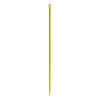 Manche monobloc autoclavable pour usage alimentaire jaune