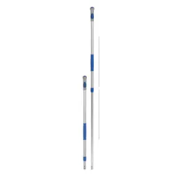 Manche télescopique anodisé 2 pièces 56-93cm
