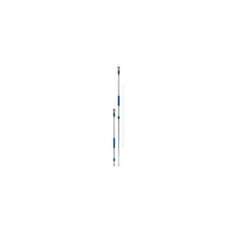 Manche télescopique anodisé 2 pièces 56-93cm