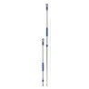 Manche télescopique anodisé 2 pièces 56-93cm