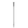 Manche télescopique aluminium anodisé 2 pièces 71-126CM
