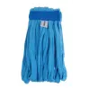 STRIPE MOP, 240 g faubert en microfibre bleue