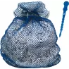 Filet de lavage 90L bleu
